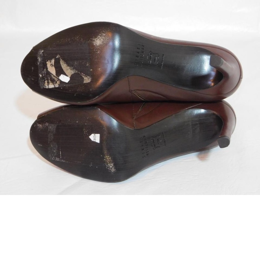 Stuart Weitzman Open Toe Leather Ankle Boot - image 7